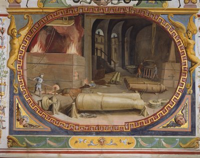 Cannon Foundry by Lodovico Buti